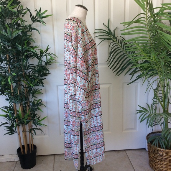 Como Vintage XL Tribal Boho Kimono Duster - Picture 3 of 8